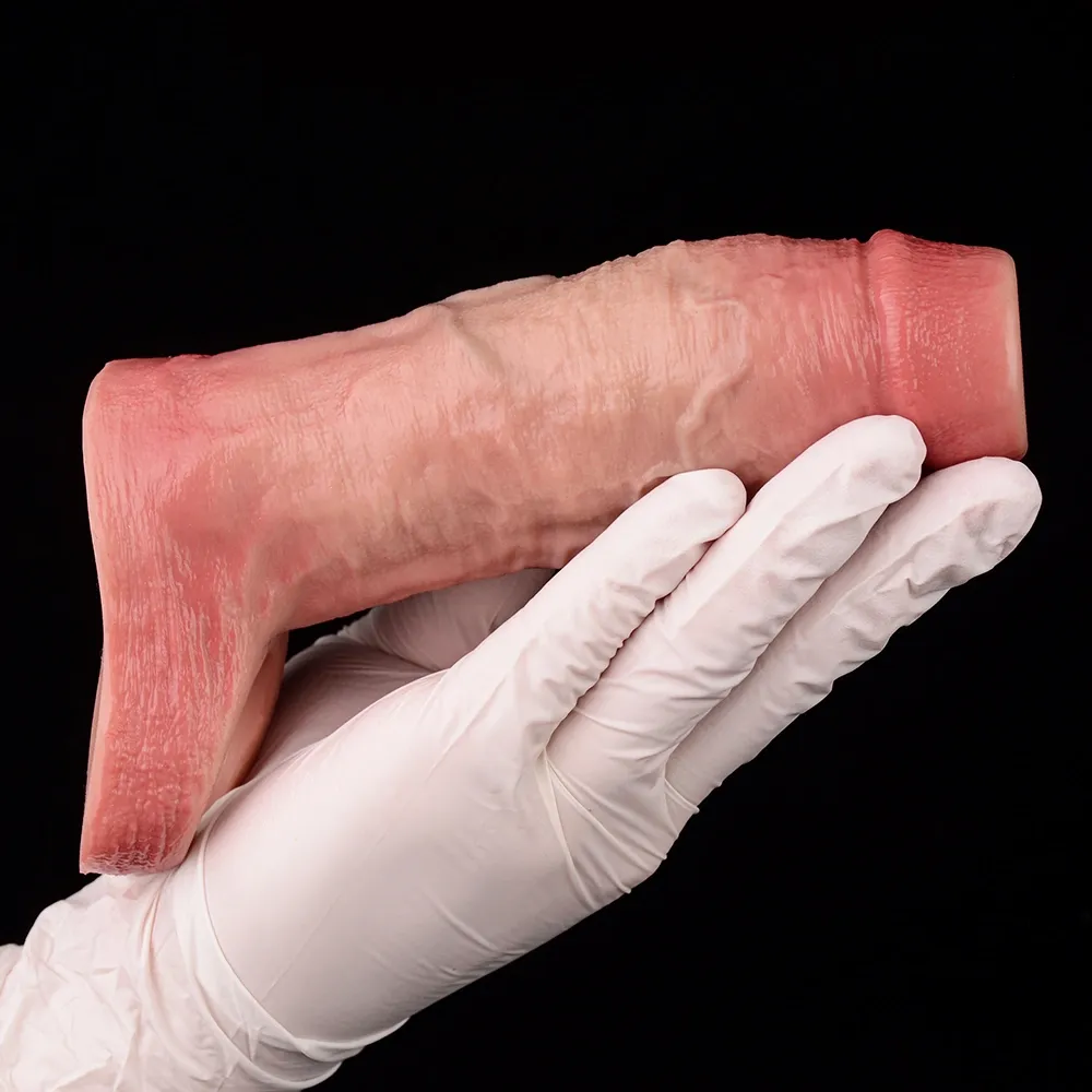 Maui 5.9” x 1.77” Realistic Thick Cock Girth Sleeve(S-L)