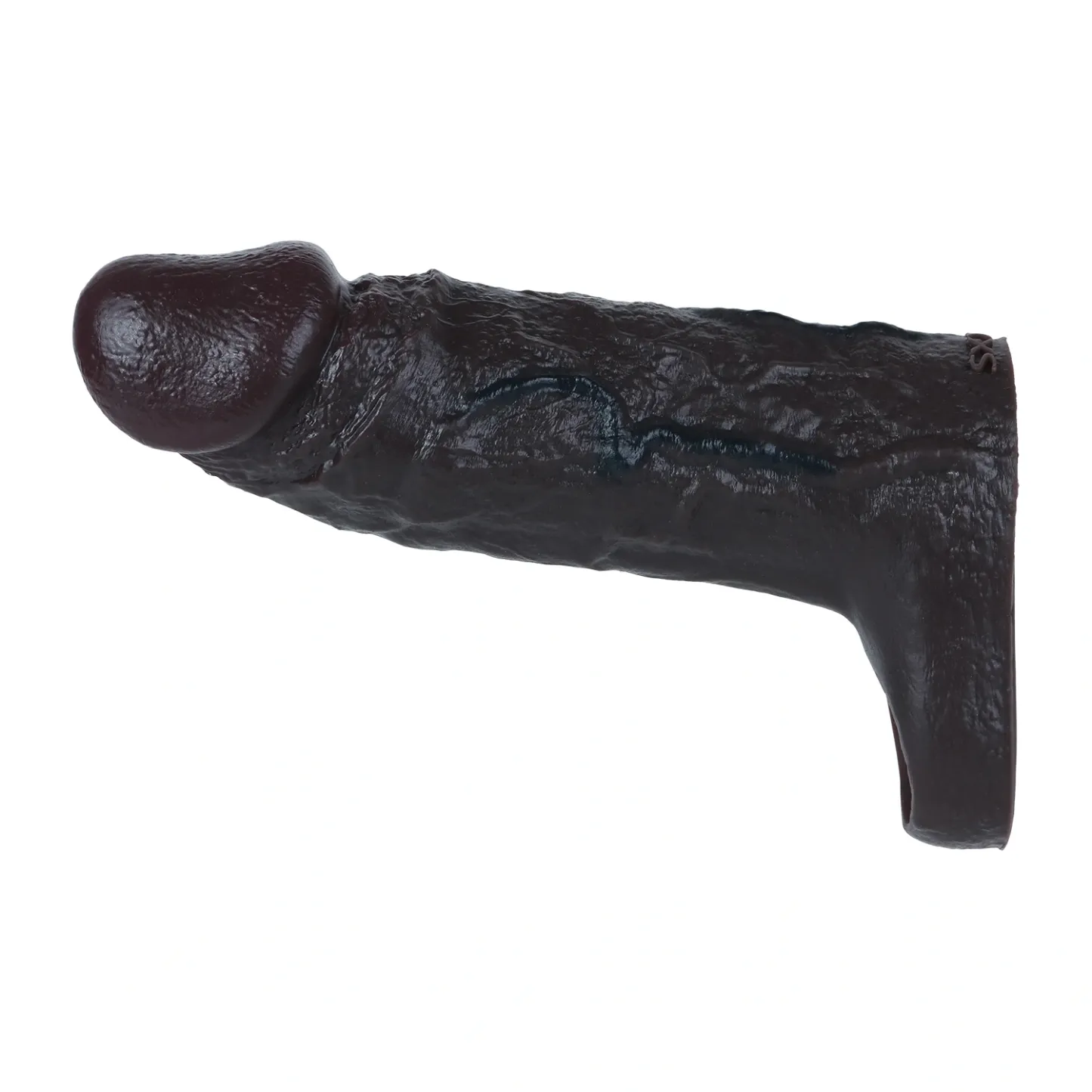 Mike 6.3“ x 1.7” Big Glans Black Realistic Penis Extender