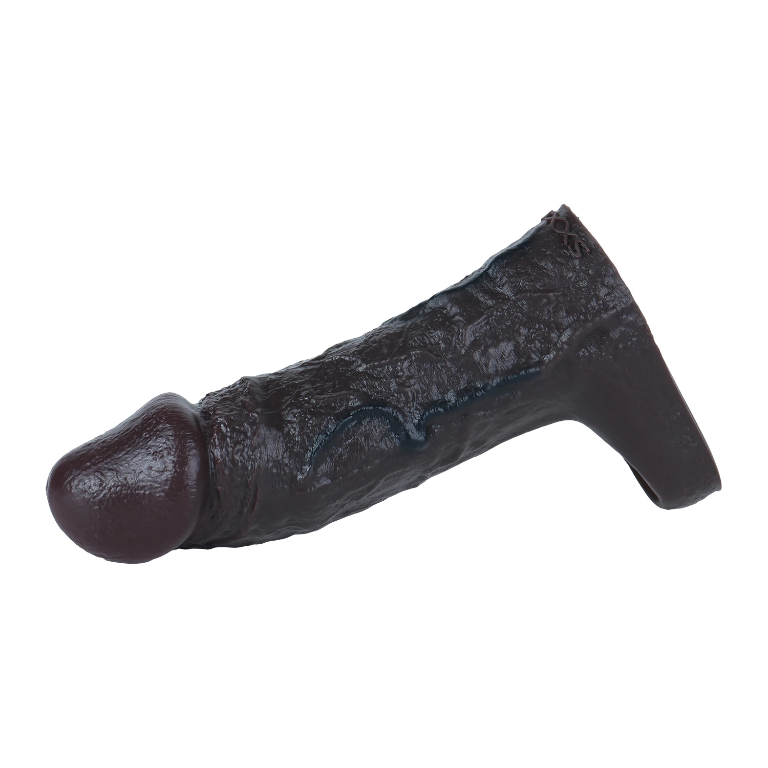 Mike 6.3“ x 1.7” Big Glans Black Realistic Penis Extender