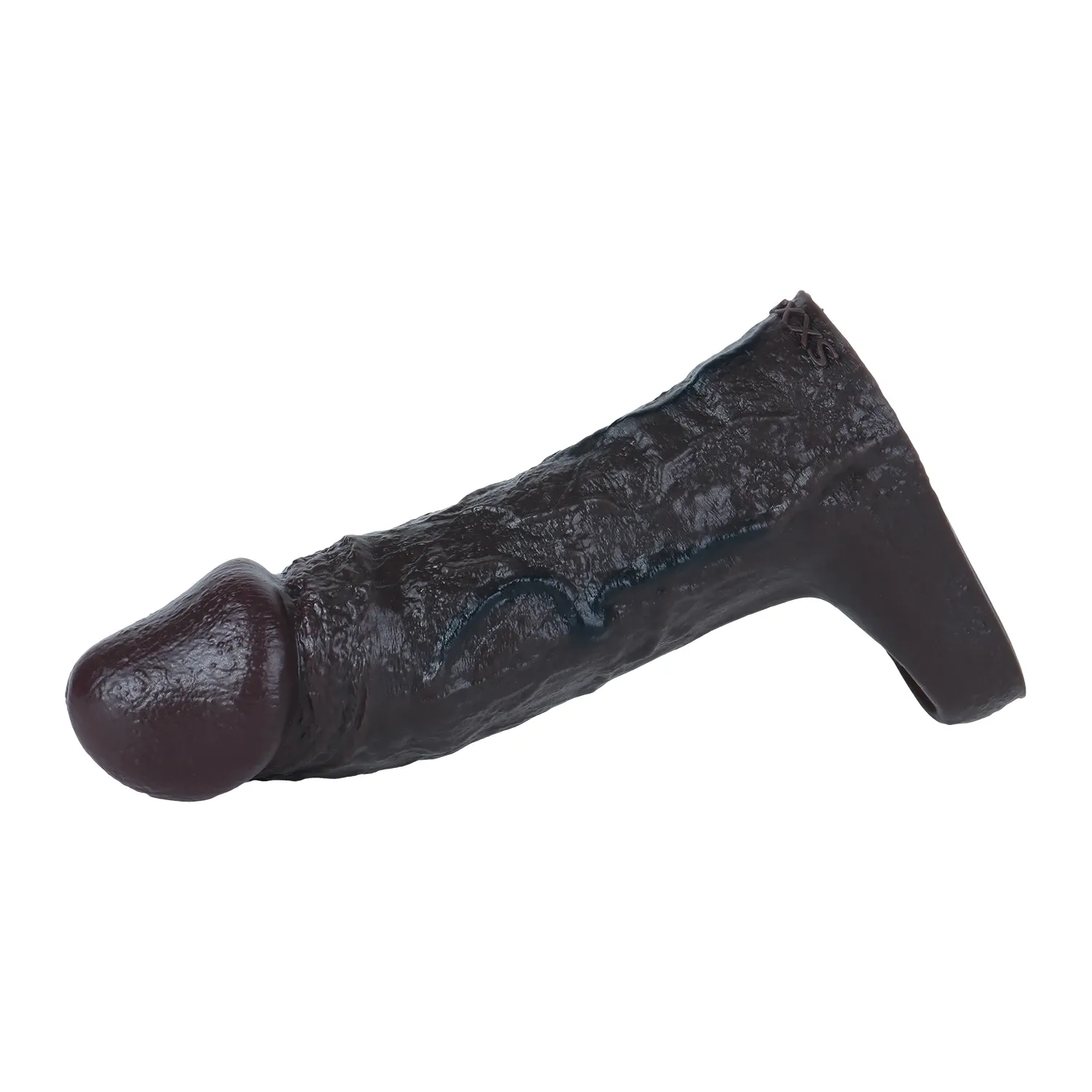 Mike 6.3“ x 1.7” Big Glans Black Realistic Penis Extender