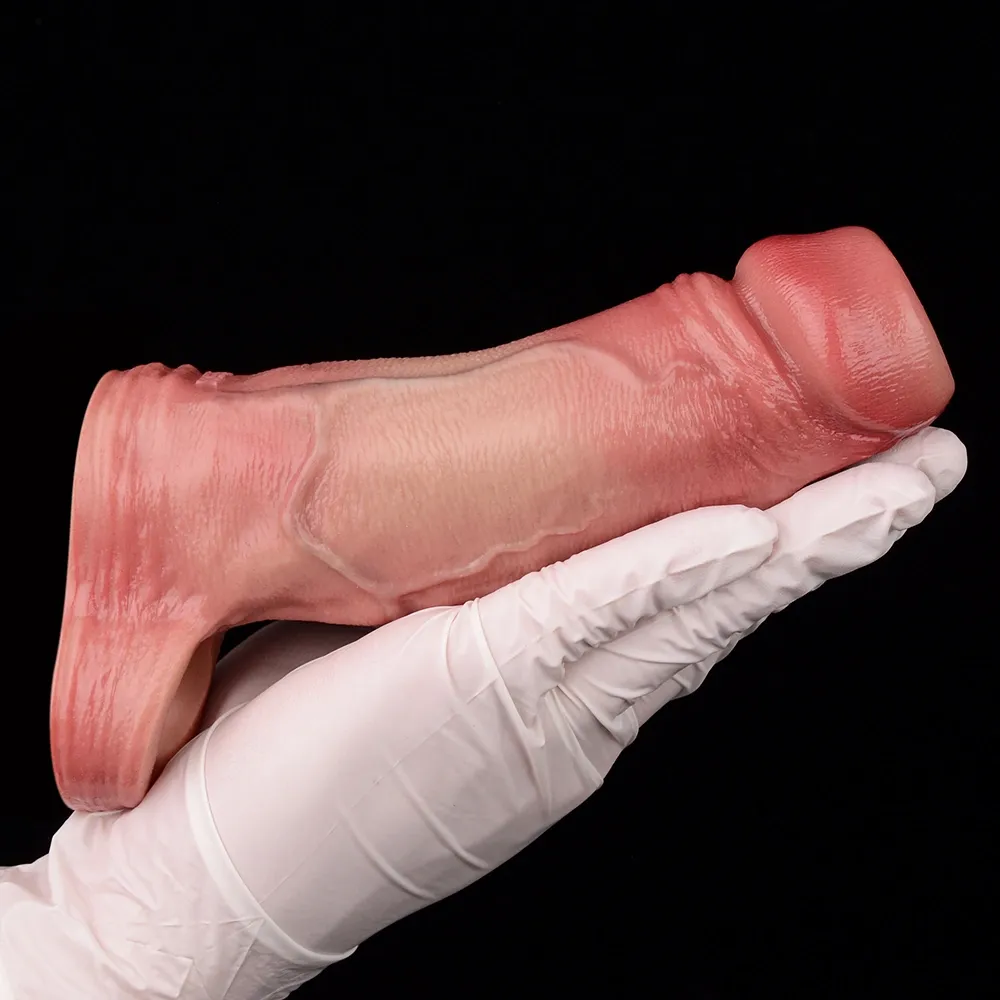 James 6.1” x 1.9” Silicone Male Cock Girth Sleeve