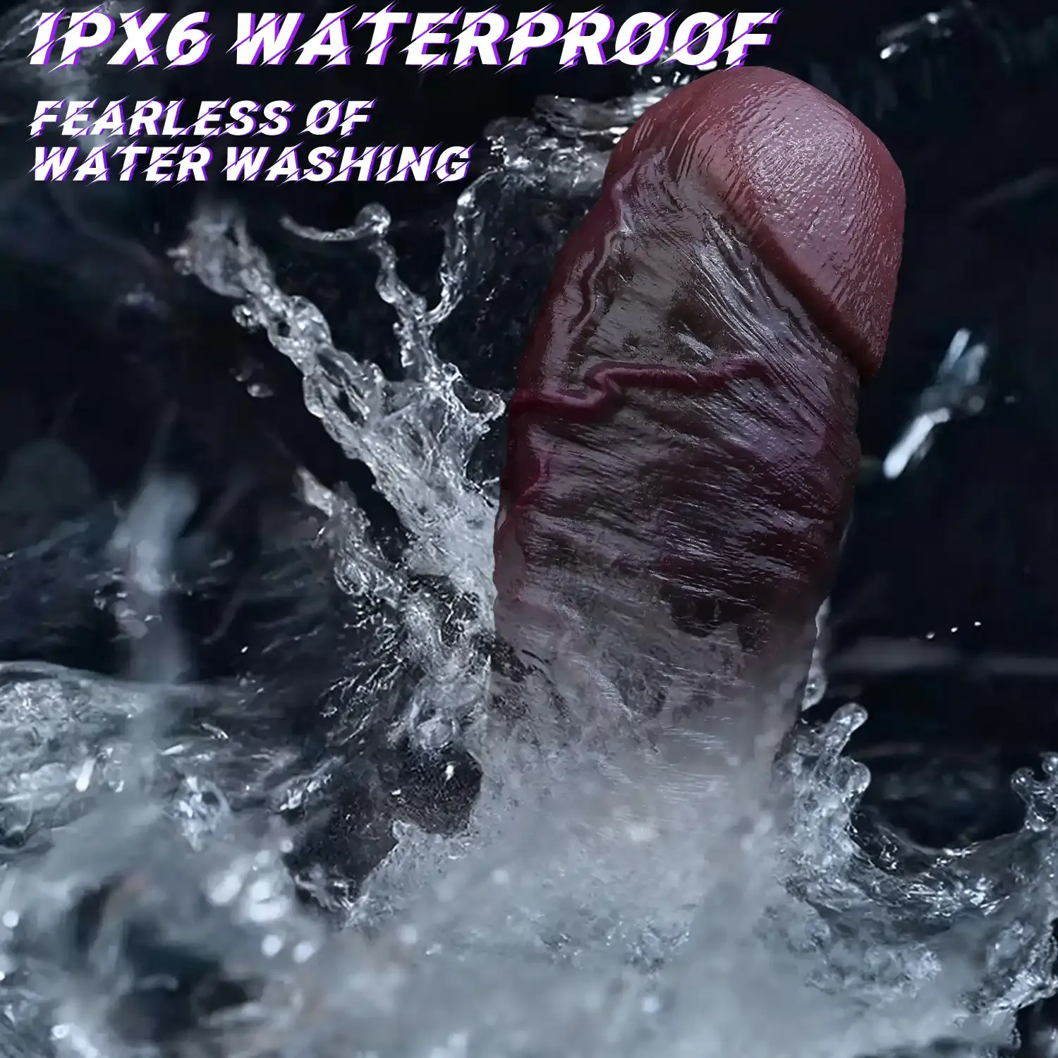 Jim 6.7“ x 2.2” Liquid Silicone Penis Girth Sleeve