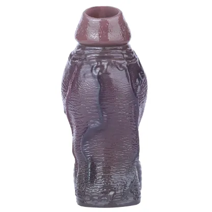 Felix 4.8"x2.2" Black Thick Fat Open Ended Penis Sleeve