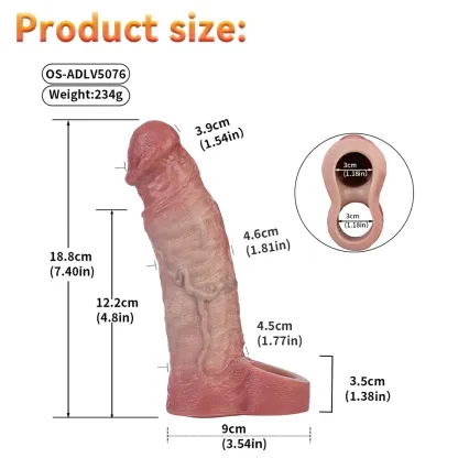 silicone penis sleeve