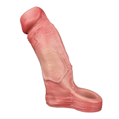 James 6.1” x 1.88” Silicone Male Cock Girth Sleeve