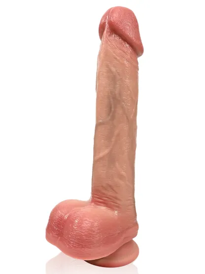 Arthur 7" x 1.65"  Flesh Realistic Soft Dildo with Suction Cup
