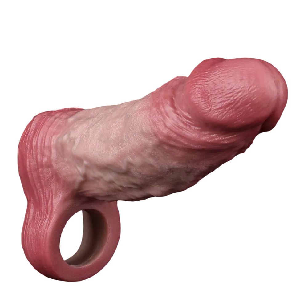 Bruce 6.5"×1.8" Small Flesh Soft Realistic Penis Extension-DickExtension