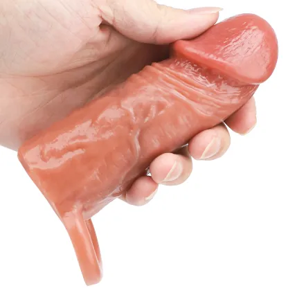 Carter 4.8" x 1.6" Small Realistic Penis Extension For Men