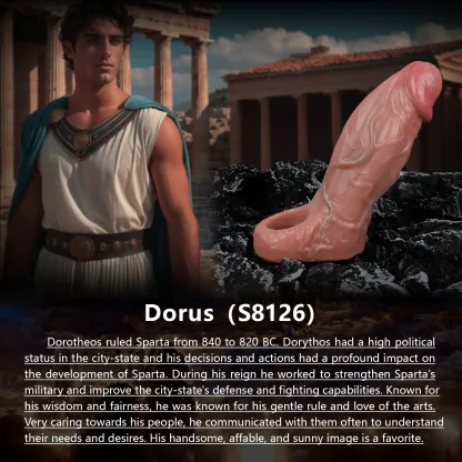 Dorus 6.5“x2.2” Fat Flesh Skin Realistic Cock Extender Sleeve