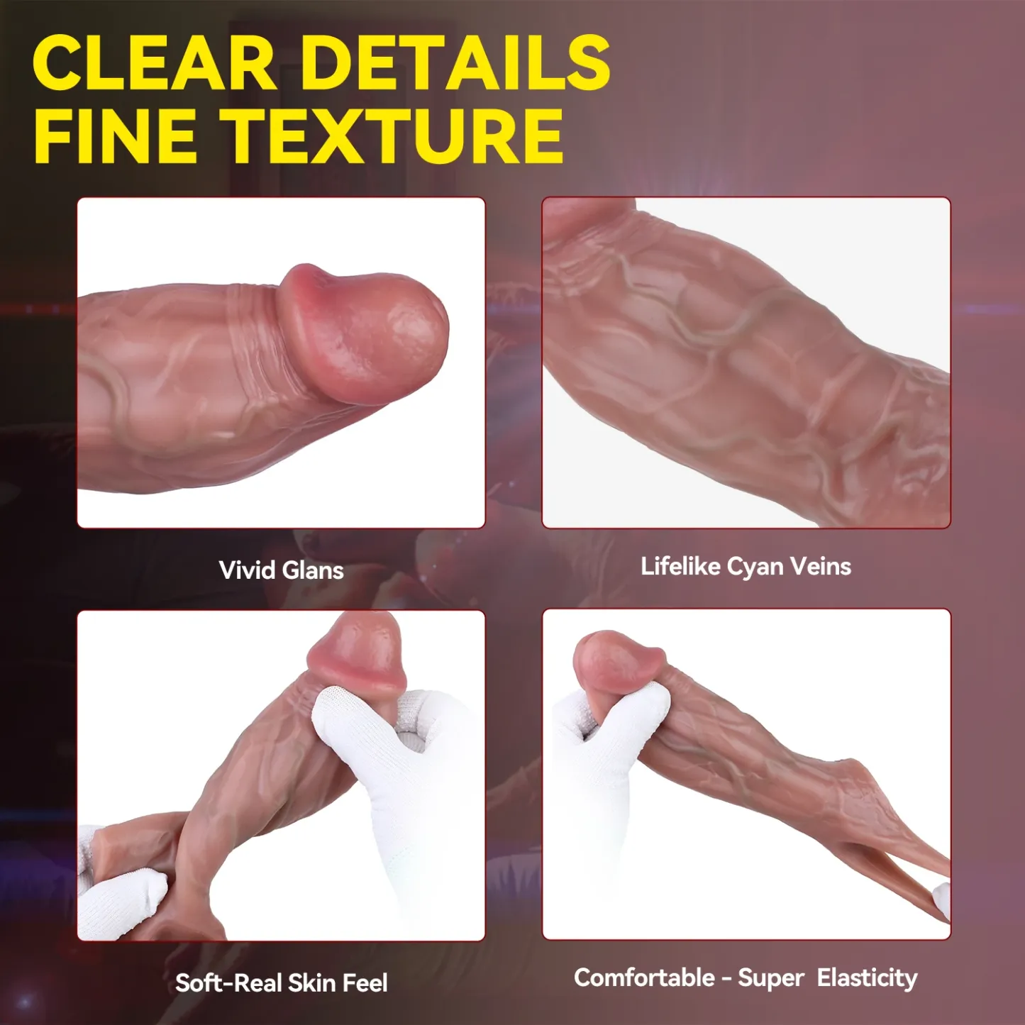 Dorus 6.5“x2.2” Fat Flesh Skin Realistic Cock Extender Sleeve