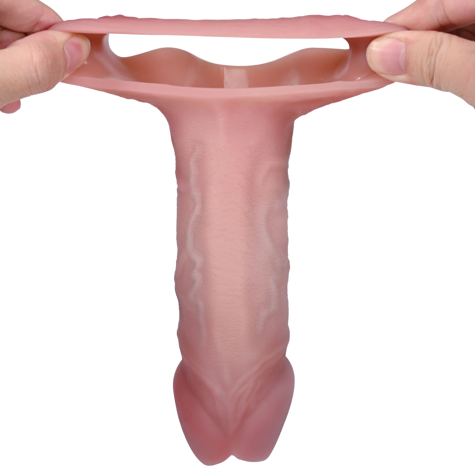 Dylan 7.7" x 2" Pink Realistic Penis Sleeve – Girth Enhancer