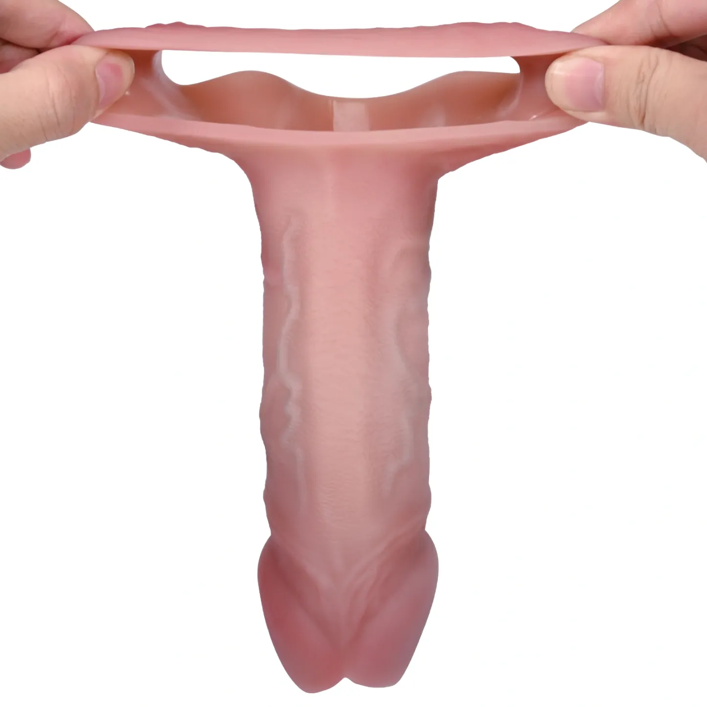 Dylan 7.7" x 2" Pink Realistic Penis Sleeve – Girth Enhancer