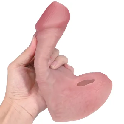 Dylan 7.7" x 2" Pink Realistic Penis Sleeve – Girth Enhancer