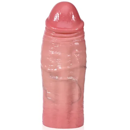 Gavin 5.9"x2.1" Skin-Safe Silicone Realistic Cock Sleeve Male Delay Enhancer
