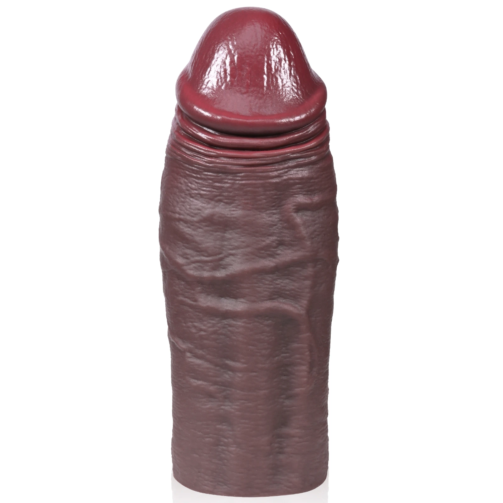 Gavin 5.9"x2.1" Skin-Safe Silicone Realistic Cock Sleeve Male Delay Enhancer