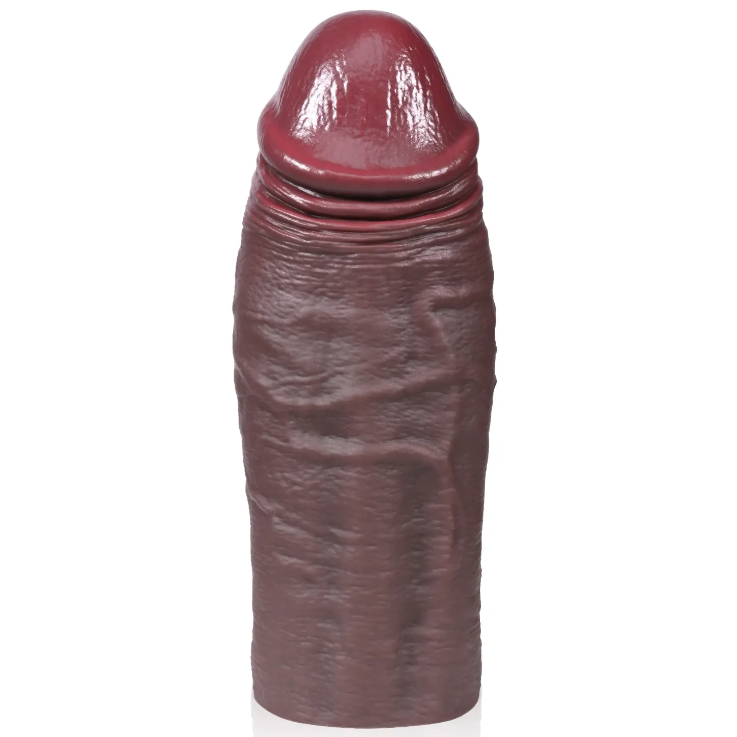 Gavin 5.9"x2.1" Skin-Safe Silicone Realistic Cock Sleeve Male Delay Enhancer