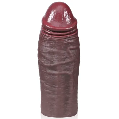 Gavin 5.9"x2.1" Skin-Safe Silicone Realistic Cock Sleeve Male Delay Enhancer
