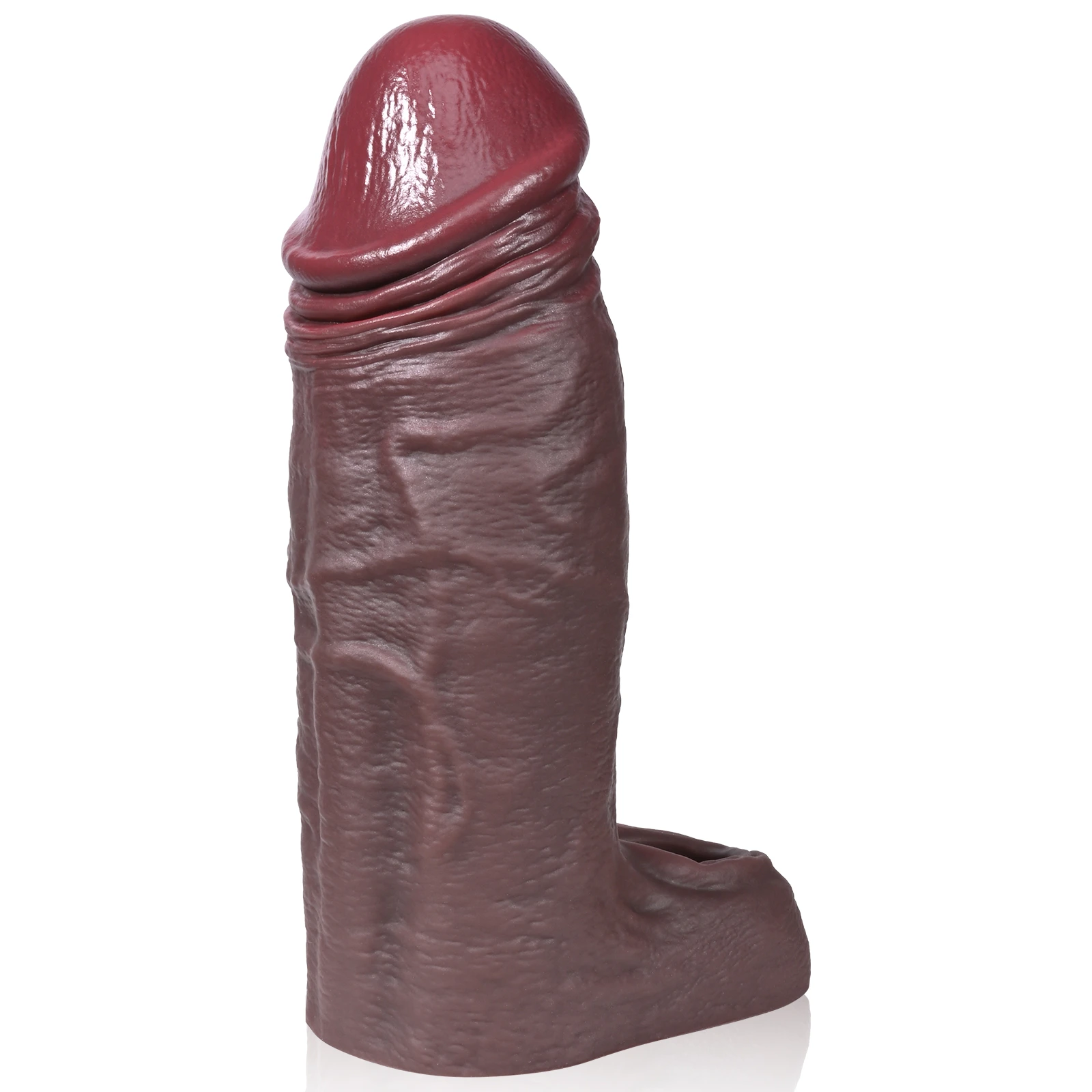 Gavin 5.9"x2.1" Skin-Safe Silicone Realistic Cock Sleeve Male Delay Enhancer