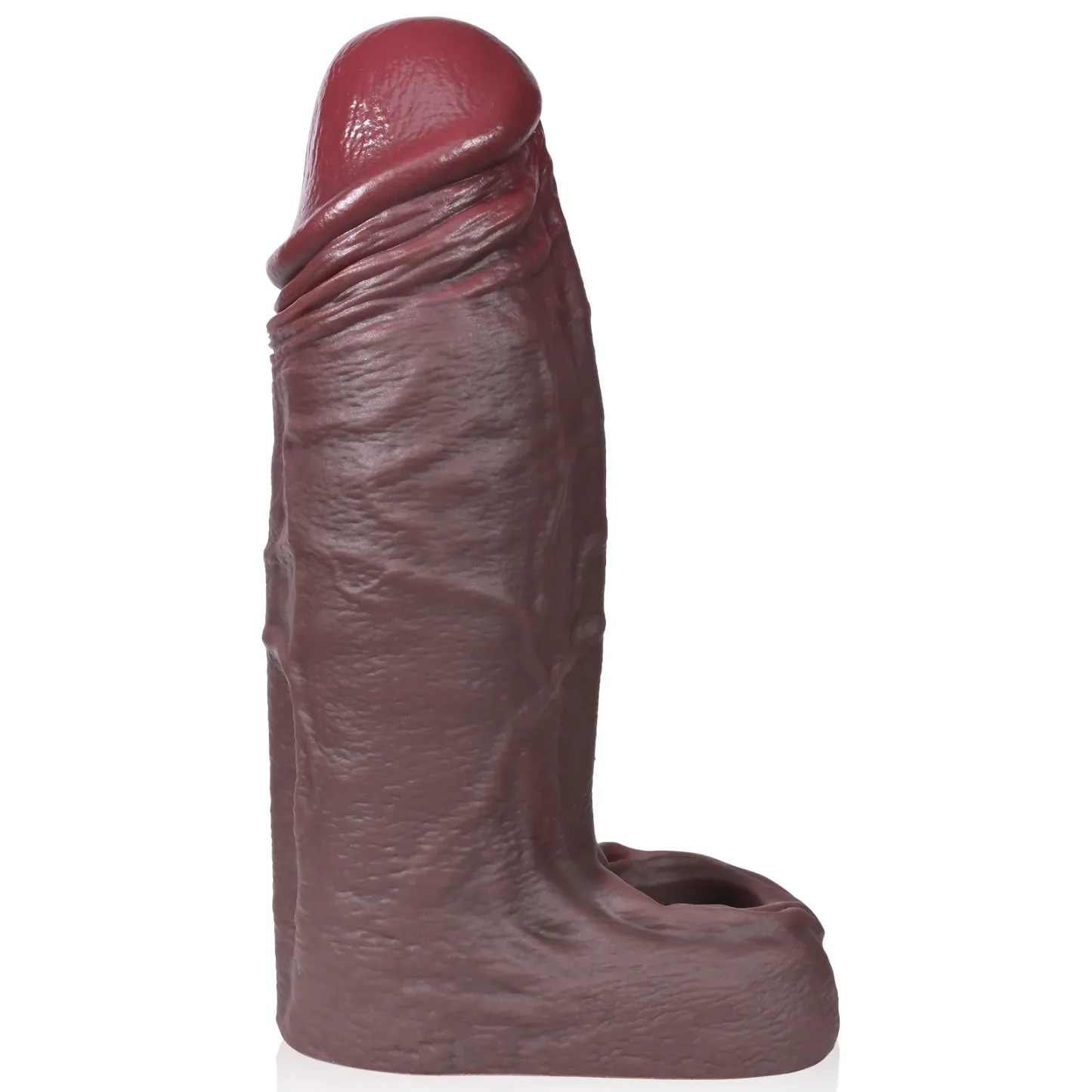 Gavin 5.9"x2.1" Skin-Safe Silicone Realistic Cock Sleeve Male Delay Enhancer
