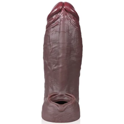 Gavin 5.9"x2.1" Skin-Safe Silicone Realistic Cock Sleeve Male Delay Enhancer