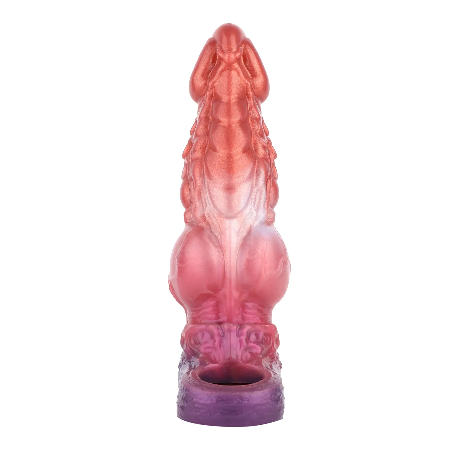 Nicholas 9.8" x 3.1" Purple Moutain Dragon Penis Enlargement Sleeve With 3 Size