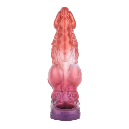 Nicholas 9.8" x 3.1" Purple Moutain Dragon Penis Enlargement Sleeve With 3 Size