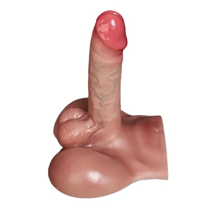 Samuel 6.5" x 2.0"  Realistic Dildo With Muscle-shaped Base