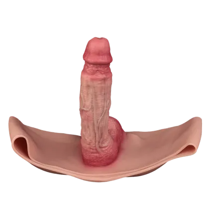 Isaac 9.2"x2" Huge Flesh Wearable Cock Sleeve For Men