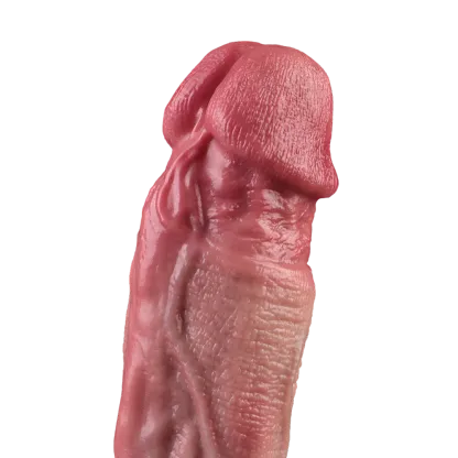 Isaac 9.2"x2" Huge Flesh Wearable Cock Sleeve For Men