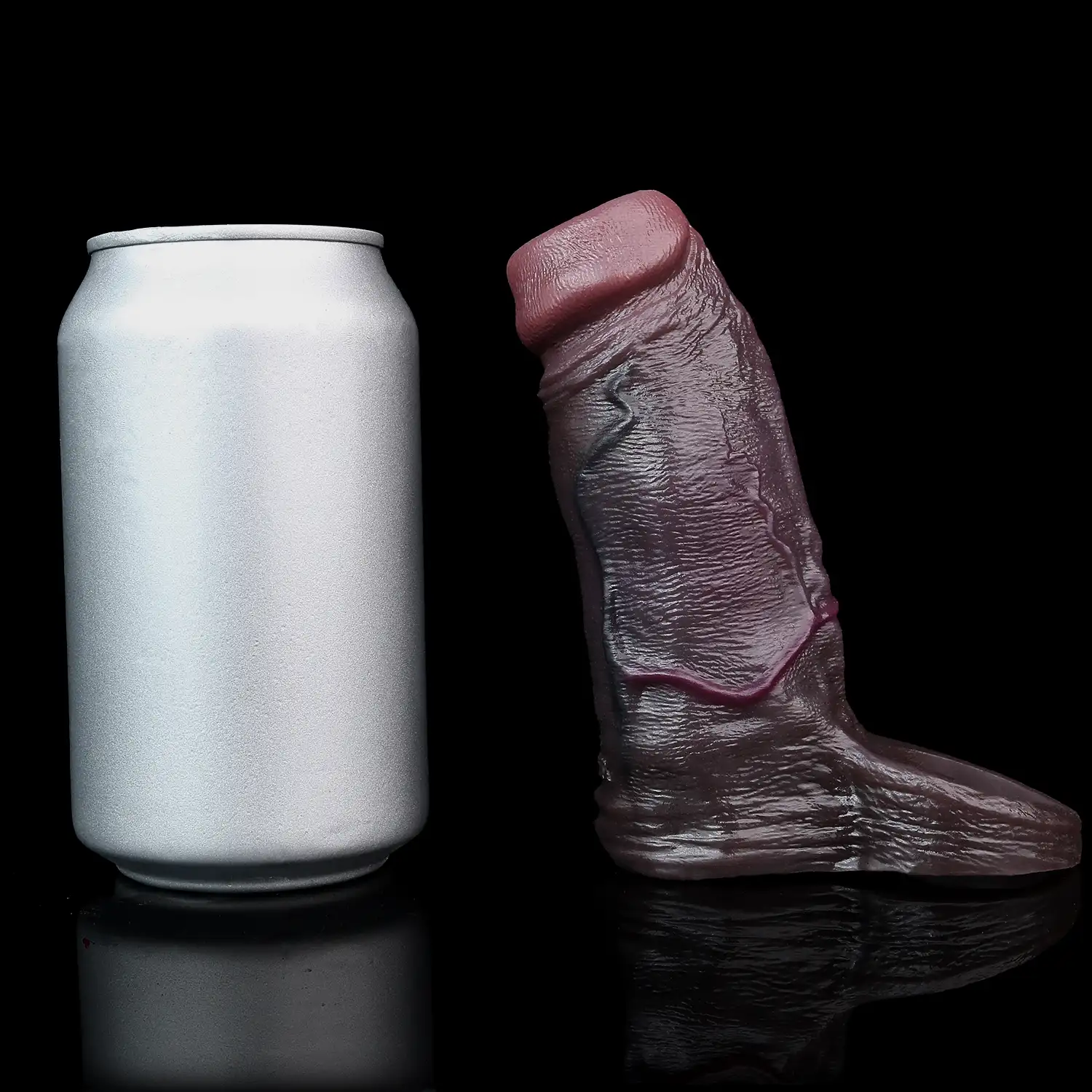 Jason 6.1“ x 1.9” Liquid Silicone Open Ended Cock Girth Sleeve