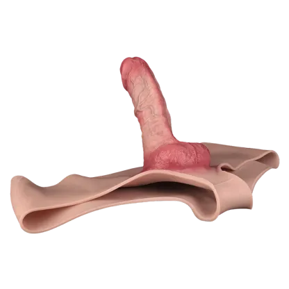 Jasper 7.4" x 1.9" Flesh Strap-on Penis Sleeve