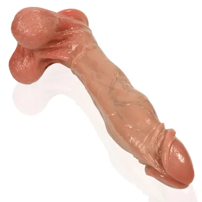 Joy 10 inch Realistic Thrusting and Vibrating Dildo 