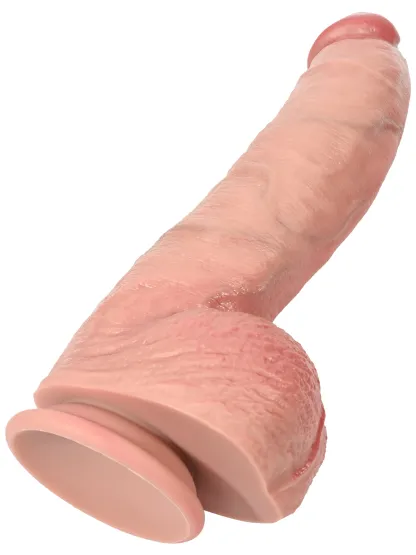 Logan Flesh Like Curved Realistic Dildo with 4 Size