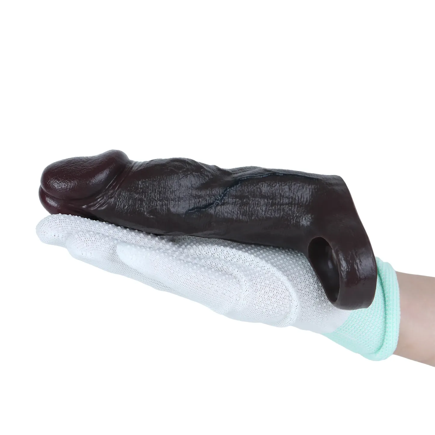 Martin 6.2“ x 1.7” Black Soft Realistic Penis Sleeve