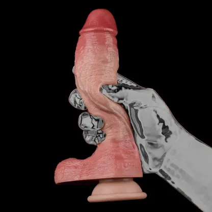 Mask 6"x1.7"  Flesh Soft Realistic Thick Dildo 