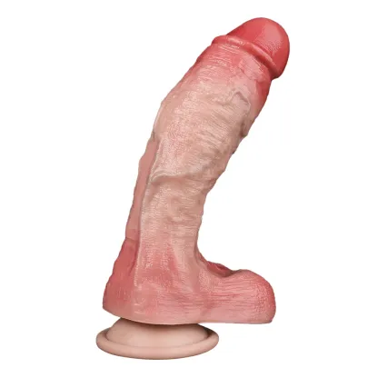 Mask 6"x1.7"  Flesh Soft Realistic Thick Dildo 