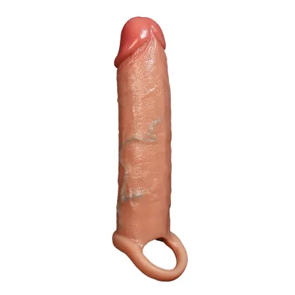 Nathan 7.3"× 1.7"  Realistic Electric Penis Extender With 9 Modes