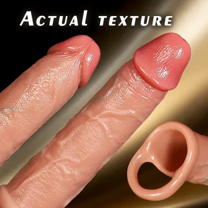 Nathan 7.3"× 1.7"  Realistic Electric Penis Extender With 9 Modes
