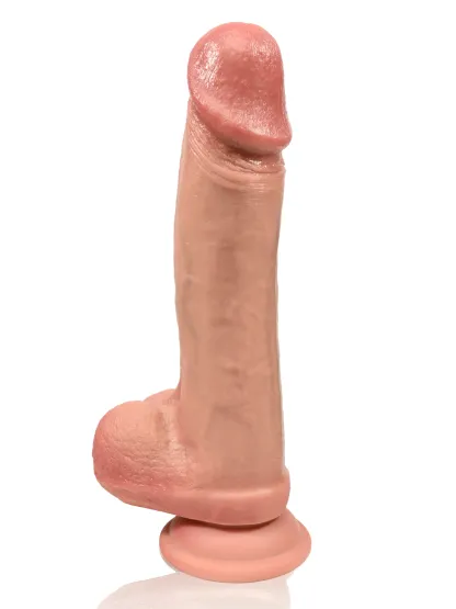 Noah 5.6" x 1.65"  Flesh Thick Realistic Dildo with Big Glans