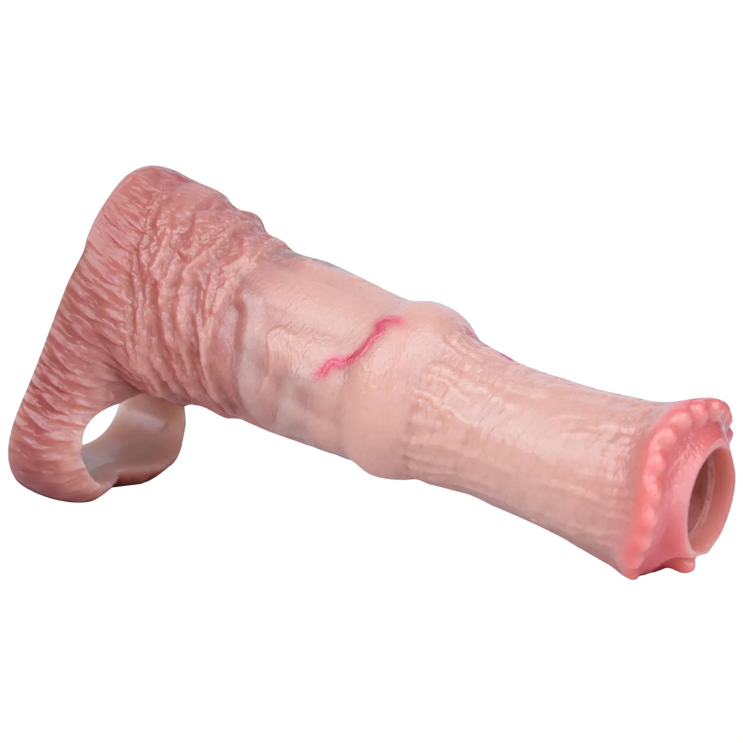 Realistic Horse Penis Sleeve, Fantasy Sleeve, 2 Sizes For Enhancing & Delay Ejaculation