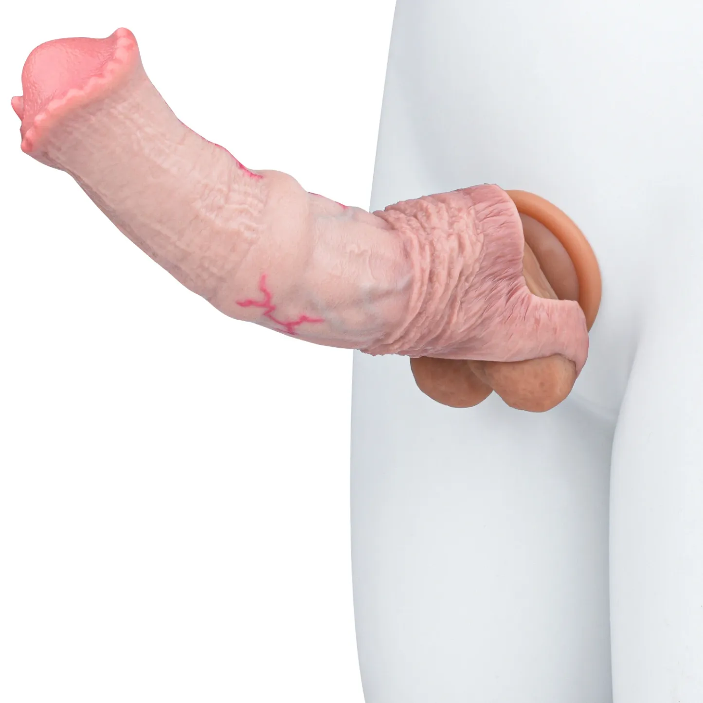 Realistic Horse Penis Sleeve, Fantasy Sleeve, 2 Sizes For Enhancing & Delay Ejaculation
