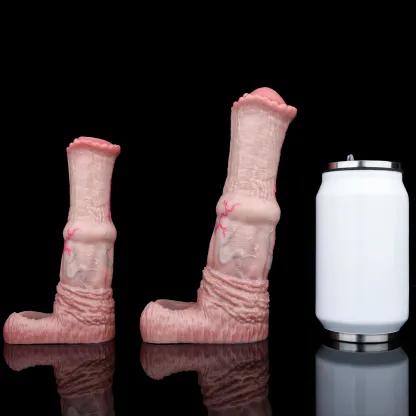 Realistic Horse Penis Sleeve, Fantasy Sleeve, 2 Sizes For Enhancing & Delay Ejaculation
