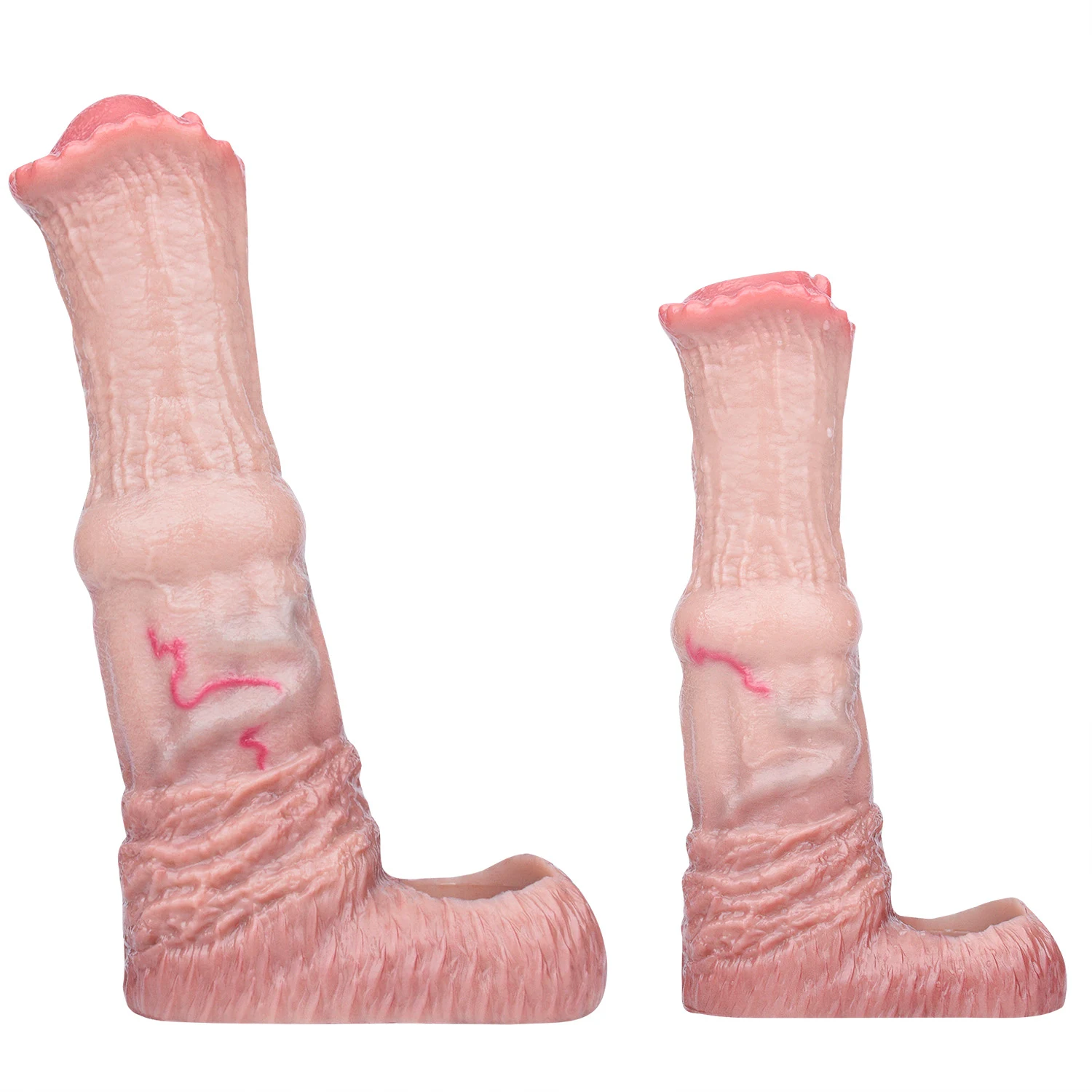 Realistic Horse Penis Sleeve, Fantasy Sleeve, 2 Sizes For Enhancing & Delay Ejaculation