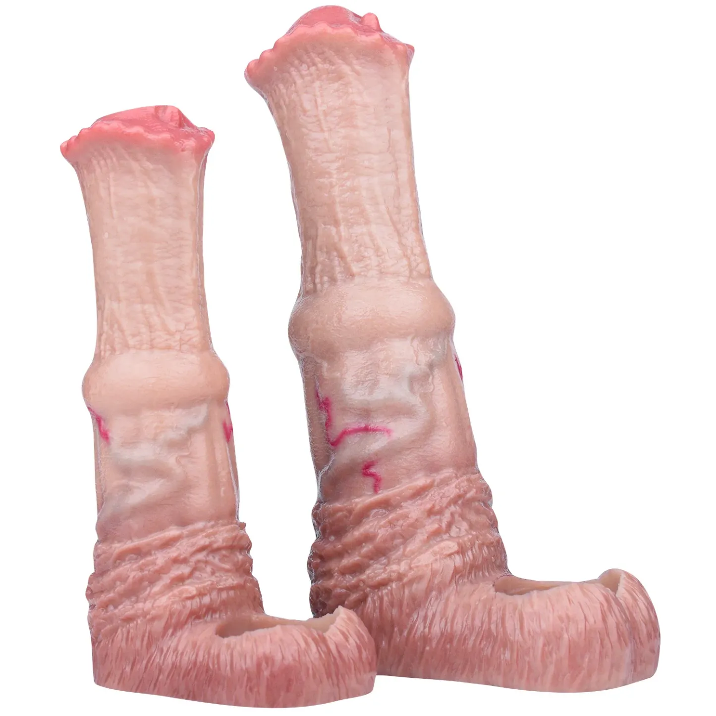 Realistic Horse Penis Sleeve, Fantasy Sleeve, 2 Sizes For Enhancing & Delay Ejaculation