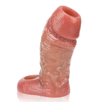 Robby 5.5" x 2.2" Realistic Open-End Thick Penis Girth Sleeve 
