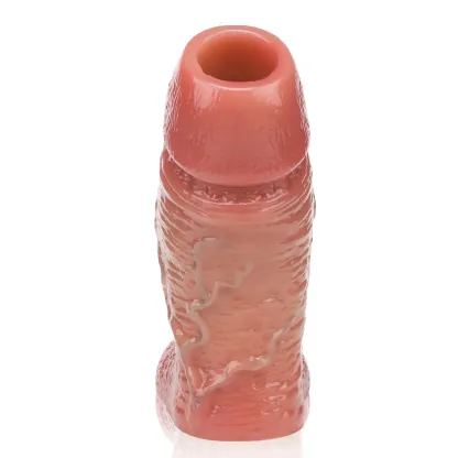 Robby 5.5" x 2.2" Realistic Open-End Thick Penis Girth Sleeve 