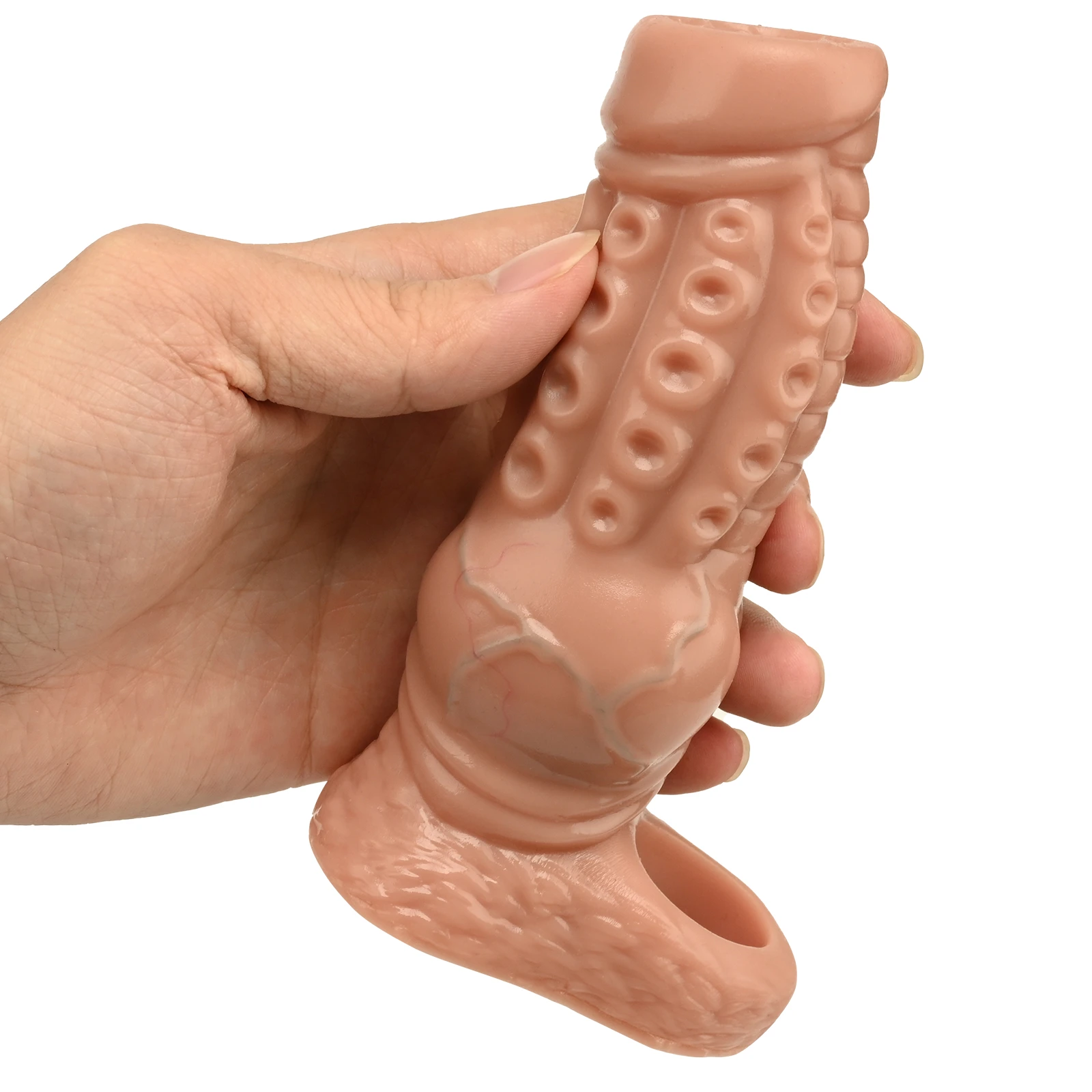 Sebastian 5.6" x 1.6" Cock Girth Sleeve In Fantasy Shape