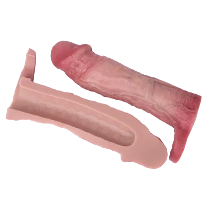 Vance 8.8"×2.2" Huge Flesh Realistic Penis Extender-DickExtension