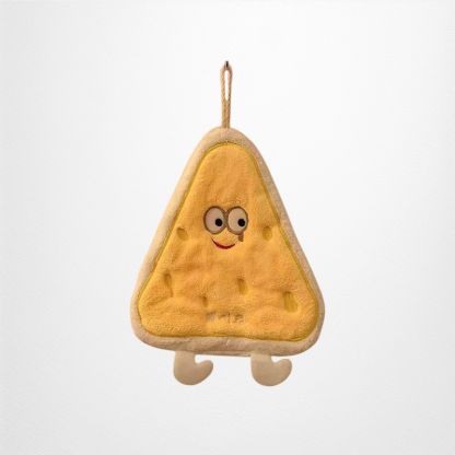 Cute, thickened, quick-drying hanging hand towel