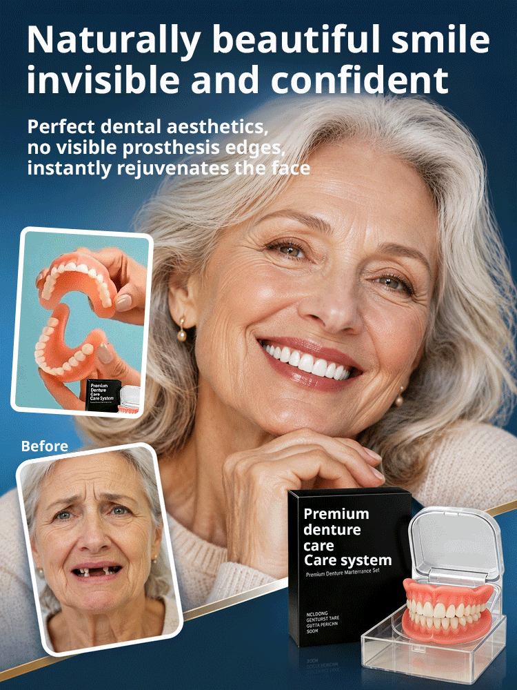 【💯Awarded the highest food-grade safety certification!💯】🔥High-quality denture set🔥👍Buy one get one free, 98.9% positive reviews, 99% repurchase rate!👍